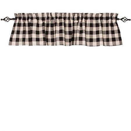 Best Farmhouse Valances! Discover The Best Farm Home Style Pertaining To Barnyard Buffalo Check Rooster Window Valances (View 13 of 15)