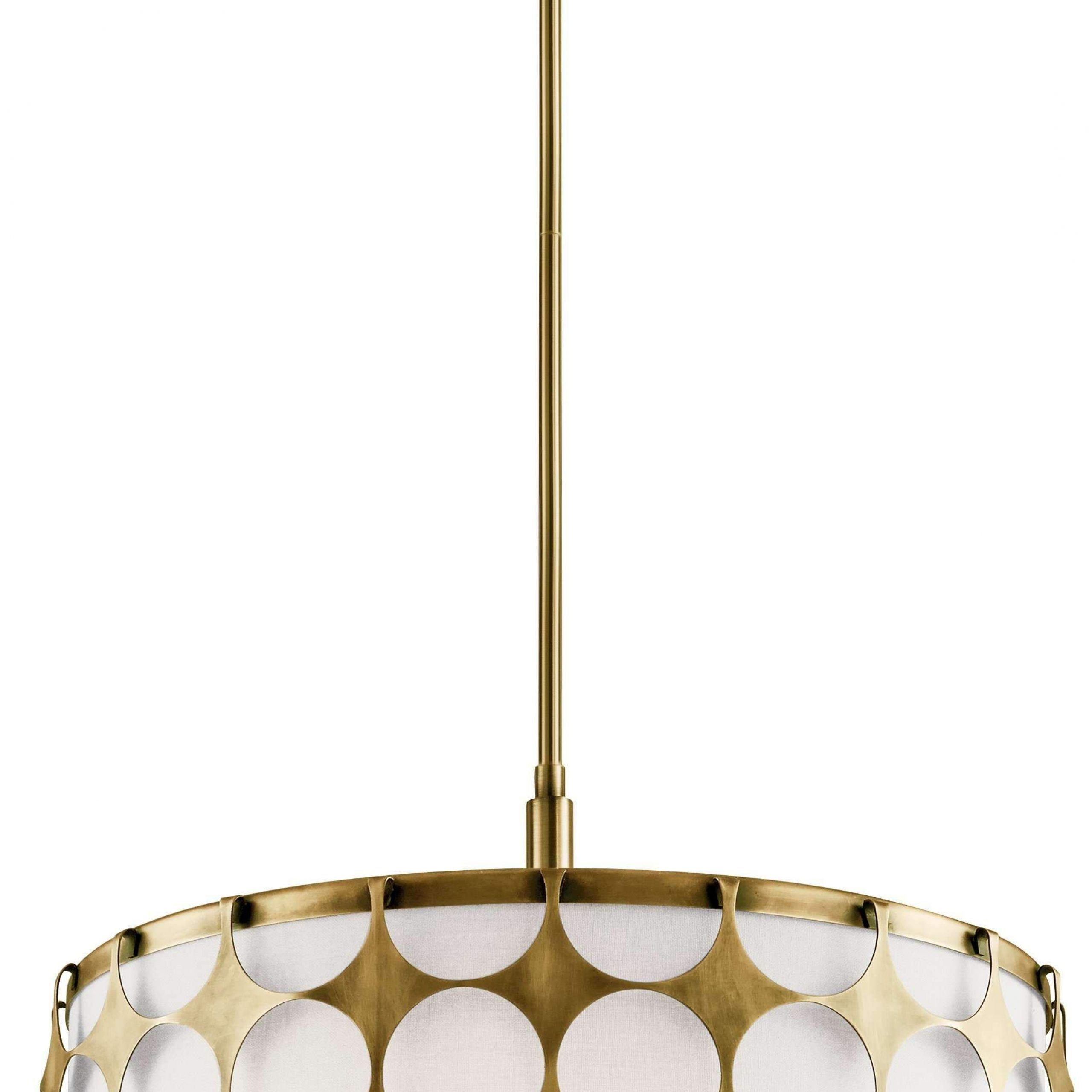 Charles Pendant 4 Light – Natural Brass | Pendant Lighting Inside Natural Brass 19 Inch Eight Light Chandeliers (View 11 of 15)