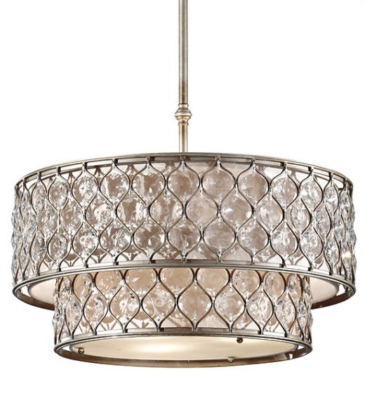 F2707 6Bus 6 Light Chandelier Burnished Silver – Snippets Pertaining To Burnished Silver 25 Inch Four Light Chandeliers (View 13 of 15)