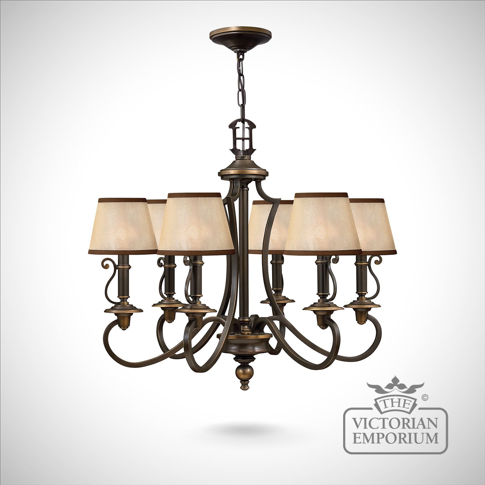 Plymouth 6 Light Pendant Chandelier | Ceiling Chandeliers Intended For Six Light Chandeliers (View 13 of 15)