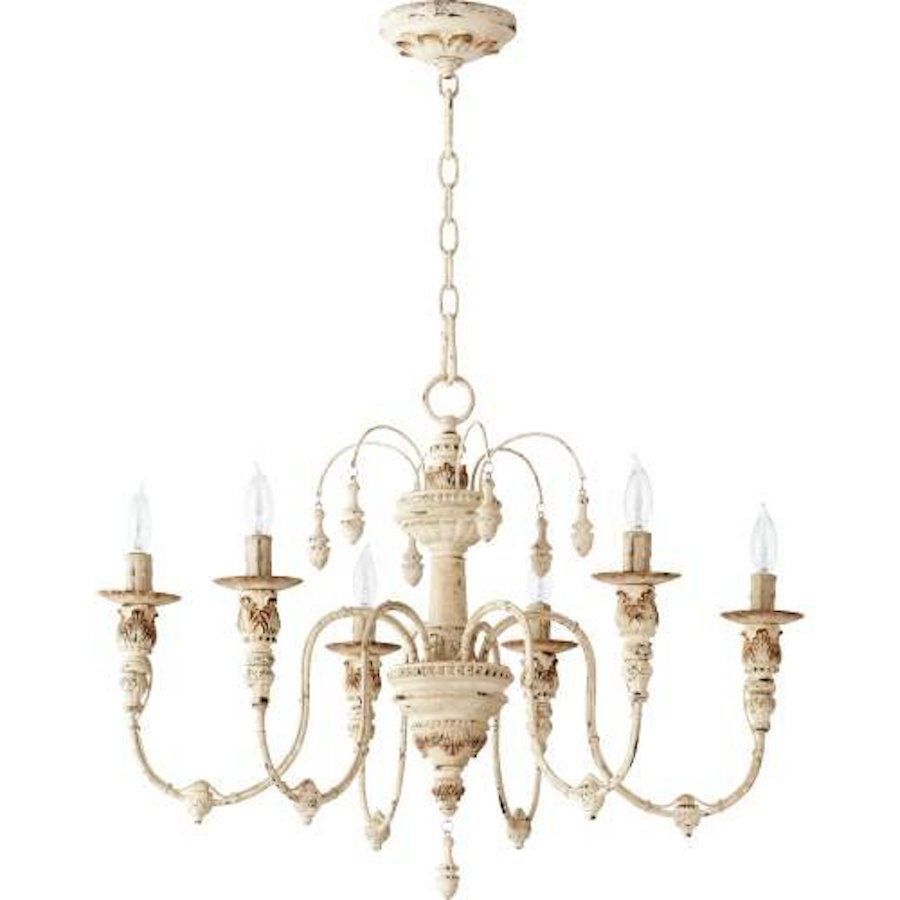 Shades Of Light Look Gustavian Horchow Parisian Light For French White 27 Inch Six Light Chandeliers (View 8 of 15)