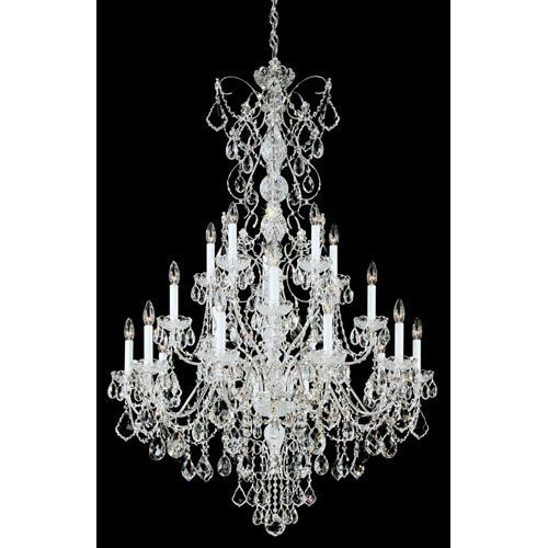 Century Silver 20 Light Clear Heritage Handcut Crystal With Heritage Crystal Chandeliers (View 15 of 15)