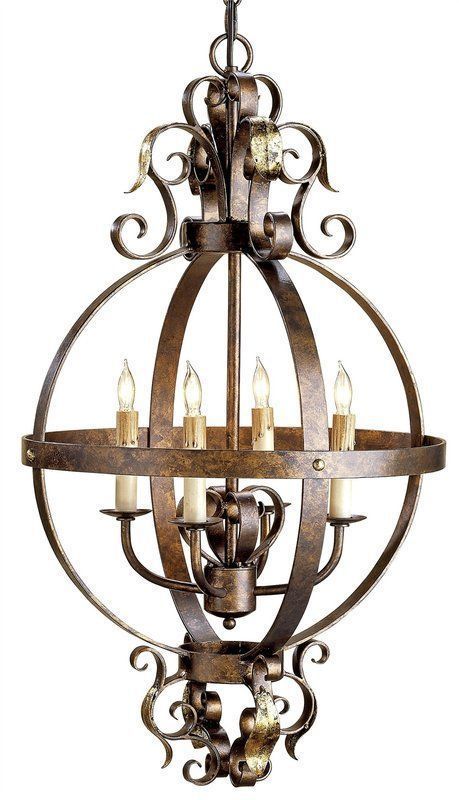 Currey And Company 9390 Coronation 4 Light Single Tier For Cupertino Chandeliers (View 15 of 15)