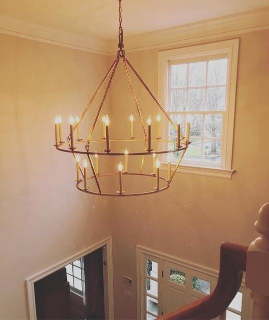 Darlana Extra Large Two Tier Chandelier | Cool Lighting Inside Marquette Two Tier Traditional Chandeliers (View 11 of 15)