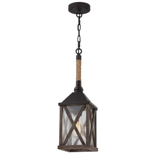 Feiss Mp1326Dwoorb Lumiere Mini Pendant Pendant Light Throughout Weathered Oak And Bronze Chandeliers (View 6 of 15)