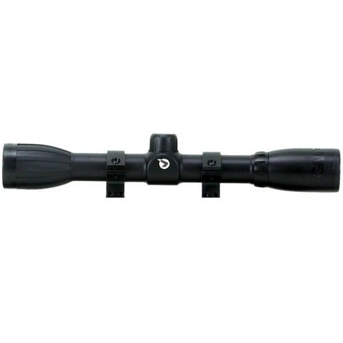 Gamo 6212044154 Black 4X Magnification Air Rifle Scope With Matte Gun Metal 3 Tier Ring Chandeliers (View 1 of 13)