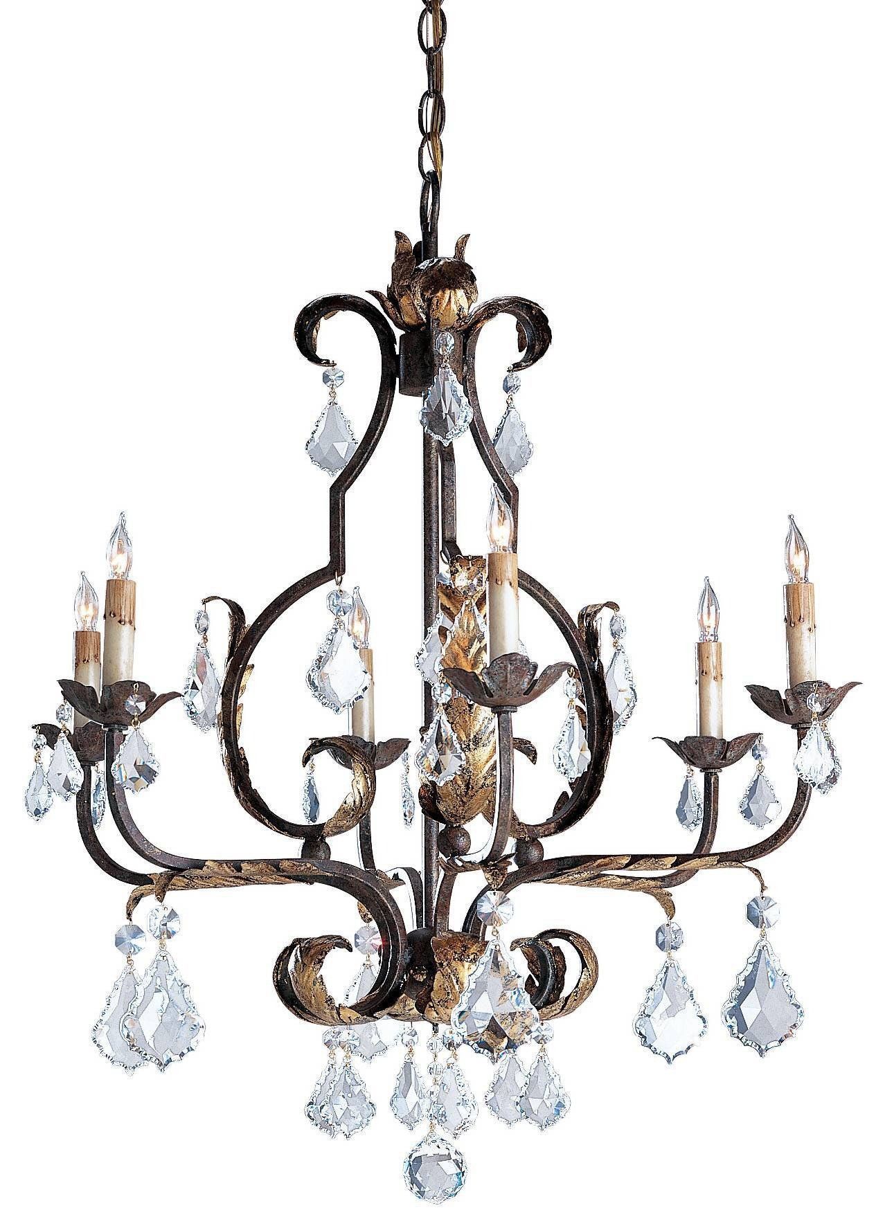 Large Tuscan Chandelier Designcurrey & Company Inside Cupertino Chandeliers (View 11 of 15)