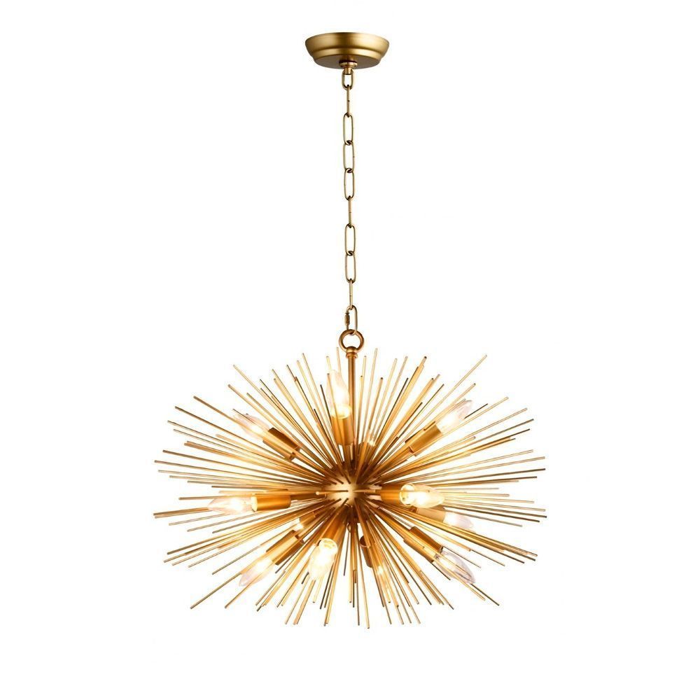 Pin On Chandeliers With Regard To Gold And Wood Sputnik Orb Chandeliers (View 8 of 15)