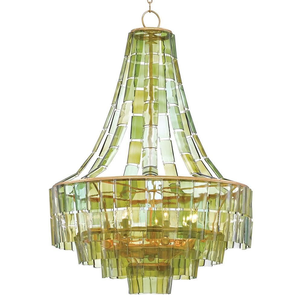 Rodger Modern Recycled Green Wine Glass Chandelier | Kathy Inside Champagne Glass Chandeliers (View 12 of 15)