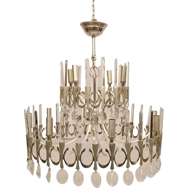 Two Tiered Chandelier With 12 Lights, G (View 7 of 15)