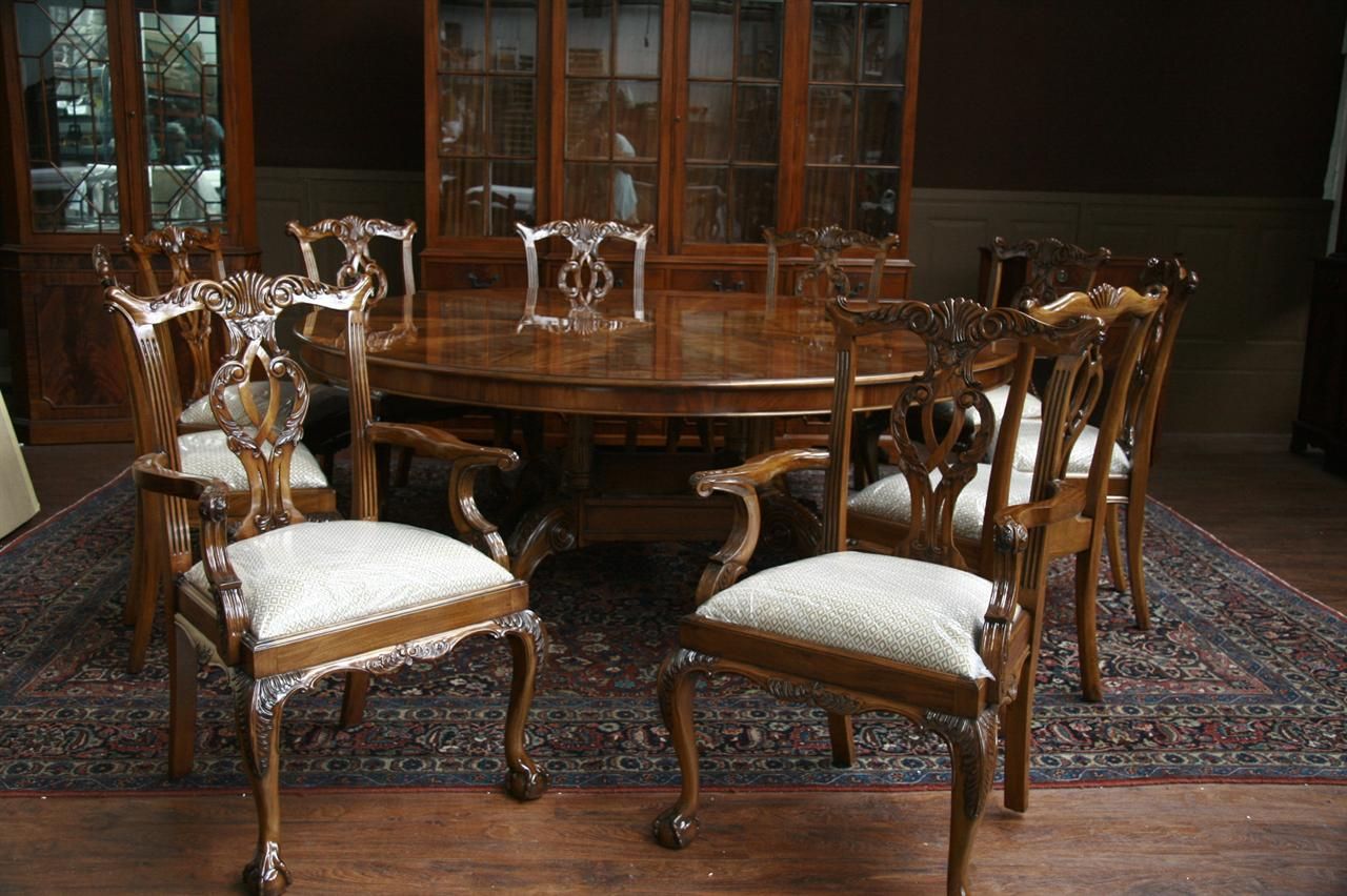 84 Round Dining Table Opens Spacious Hang Out Point In Most Current Vintage Brown Round Dining Tables (View 13 of 15)