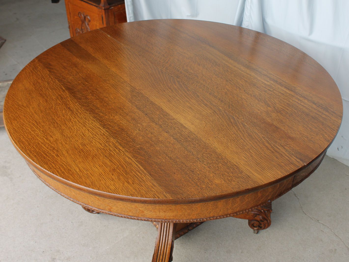 Bargain John'S Antiques » Blog Archive Antique Round Oak In Most Current Antique Oak Dining Tables (View 3 of 15)