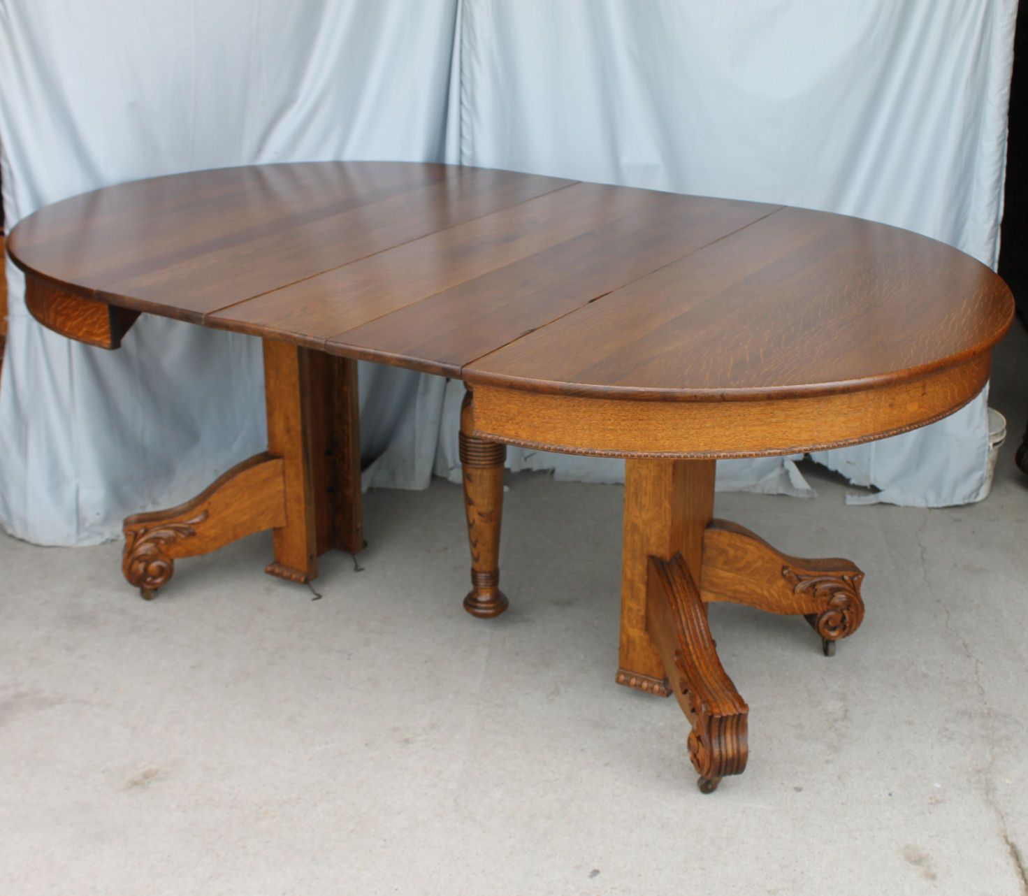 Bargain John'S Antiques » Blog Archive Antique Round Oak With Best And Newest Vintage Brown Round Dining Tables (View 12 of 15)