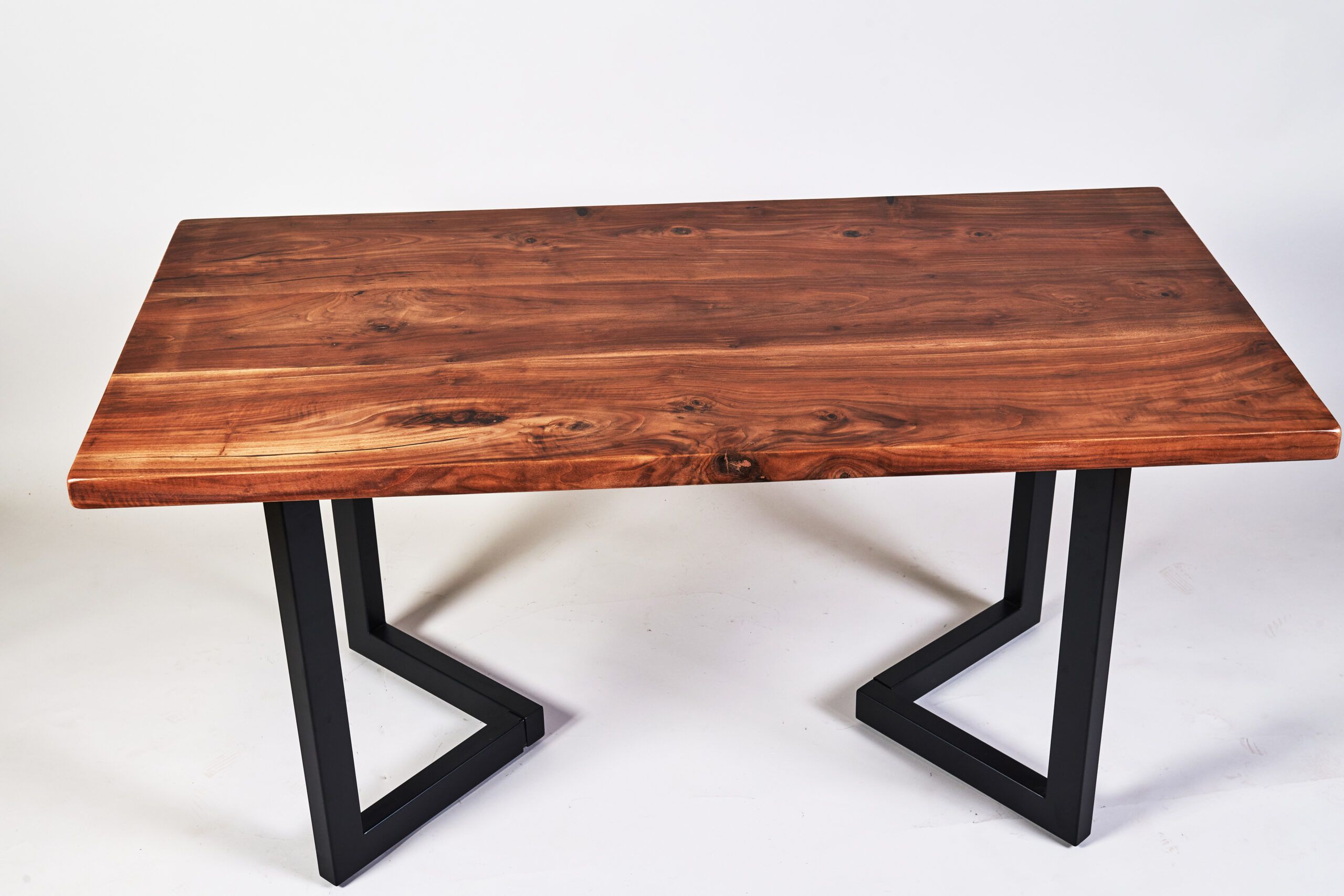 Black Walnut Live Edge Dining Table [San Francisco Bay Area] Throughout Most Recently Released Dark Walnut And Black Dining Tables (View 2 of 15)