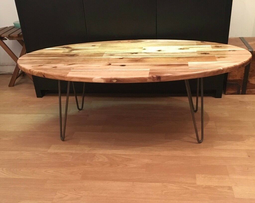 Coffee Table With Hairpin Legs – Brand New  Jimmy Throughout Most Popular Drop Leaf Tables With Hairpin Legs (View 8 of 15)