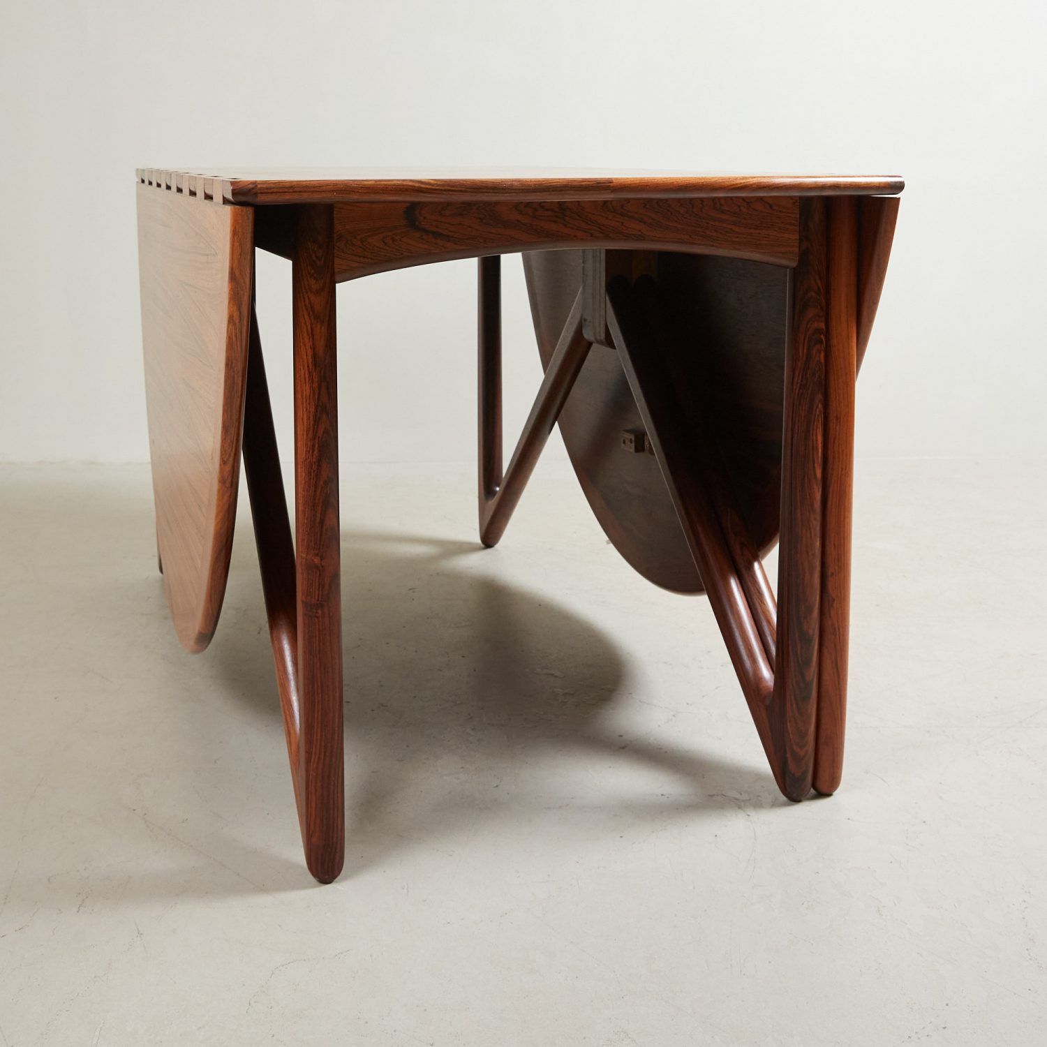 Danish Drop Leaf Tablekurt Ostervig For Jason Mobler Intended For Most Up To Date Drop Leaf Tables With Hairpin Legs (View 5 of 15)