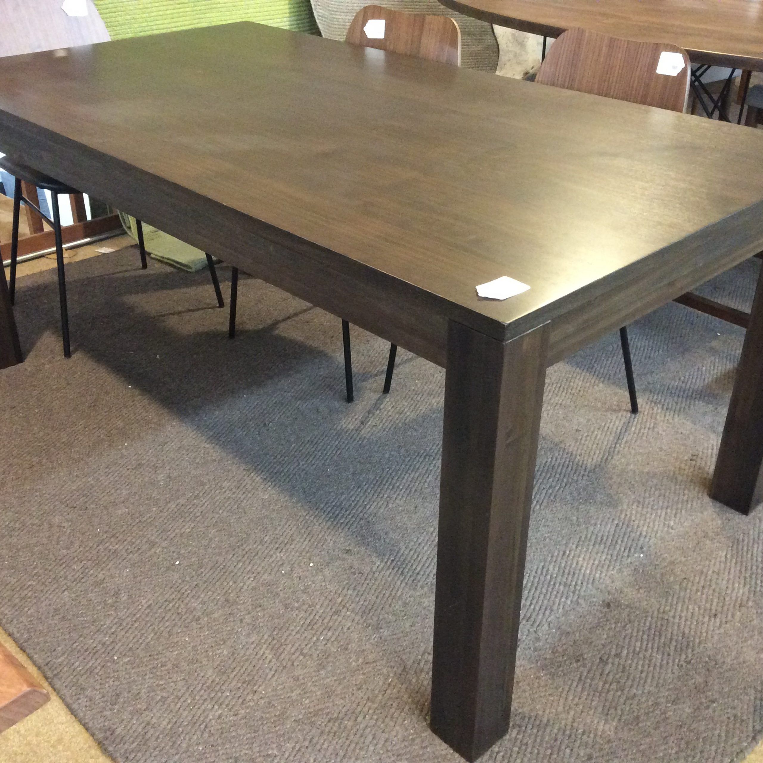 Dark Walnut Dining Table Sold – Ballard Consignment With Regard To Recent Dark Walnut And Black Dining Tables (View 10 of 15)