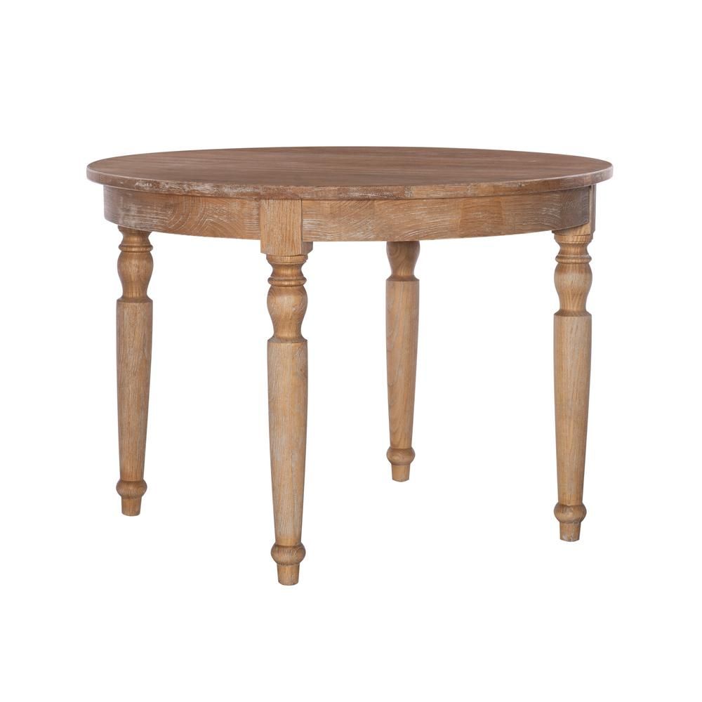 Linon Home Decor Margo Light Natural Brown Round Table With Regard To Best And Newest Light Brown Round Dining Tables (View 10 of 15)