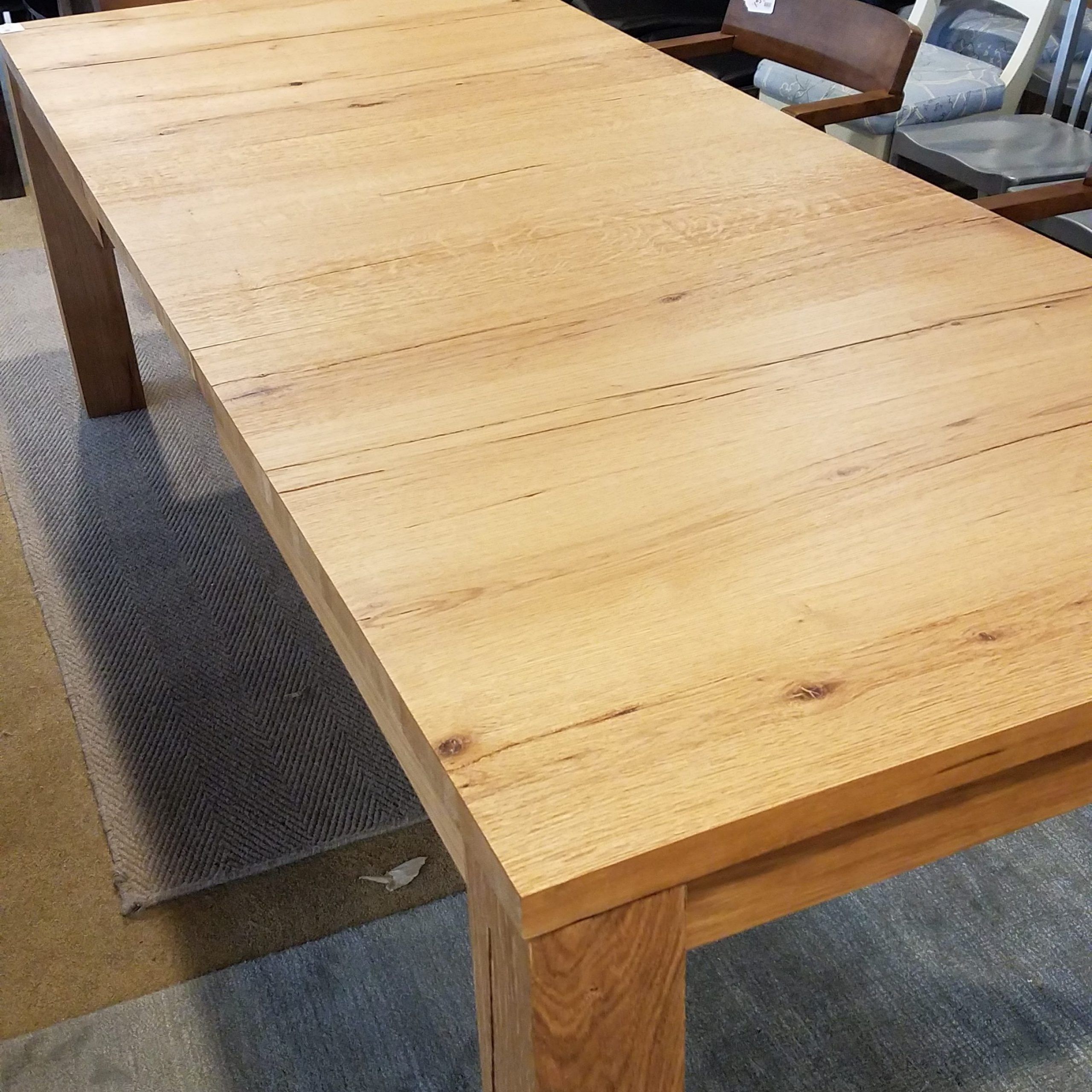 Rustic Wood Dining Table W/ Leaf Sold – Ballard Consignment Inside Recent Rustic Honey Dining Tables (View 6 of 15)