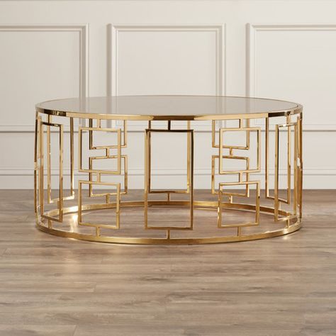 10+ Best طاولة Images In 2020 | Gold Coffee Table, Coffee Intended For Glass And Gold Coffee Tables (View 12 of 15)