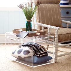 15 Clear Acrylic Trunk Coffee Table Collections With Regard To Clear Acrylic Coffee Tables (View 14 of 15)