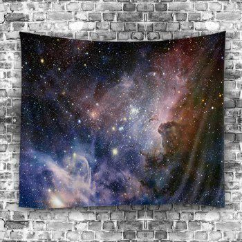 2018 Wall Art Night Sky Tapestry Blue/Black Cm In Wall Pertaining To Night Wall Art (View 6 of 15)