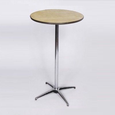 24" Round X 42" High Cocktail Table | Christinasparty With Barnside Round Cocktail Tables (View 6 of 15)