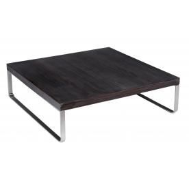 A Black Lacquer Square Coffee Table, 1970S, On Flat Nickel Inside Dark Coffee Bean Cocktail Tables (View 6 of 15)