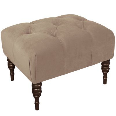 Alcott Hill Monroeville Tufted Cocktail Ottoman Upholstery Pertaining To Tufted Ottoman Cocktail Tables (View 2 of 15)