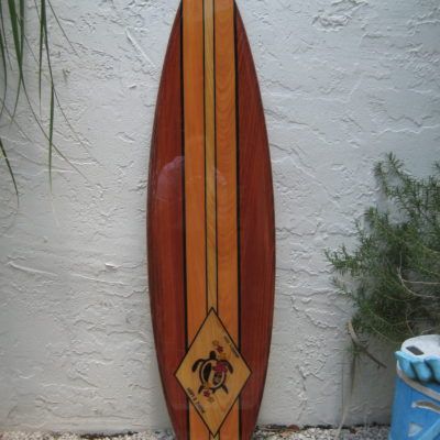 Autograph Surfboard Art • Tiki Soul Decorative Surfboard In Surfing Wall Art (View 9 of 15)