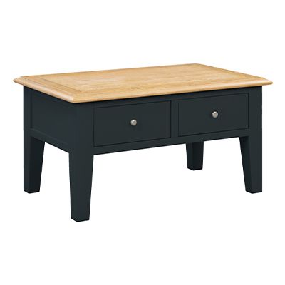 Banbury 2 Drawer Coffee Table – Steptoes Furniture World With 2 Drawer Coffee Tables (View 8 of 15)