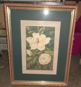 Barbra Shipman Magnolia Blooming Buds Print Art Flower Intended For Flower Framed Art Prints (View 9 of 15)