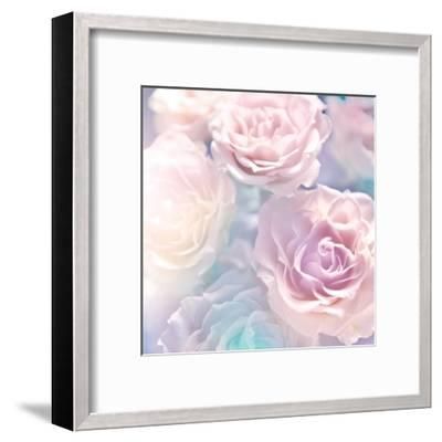 Beautiful Flowers Made With Color Filters Art Print Regarding Colorful Framed Art Prints (View 10 of 15)