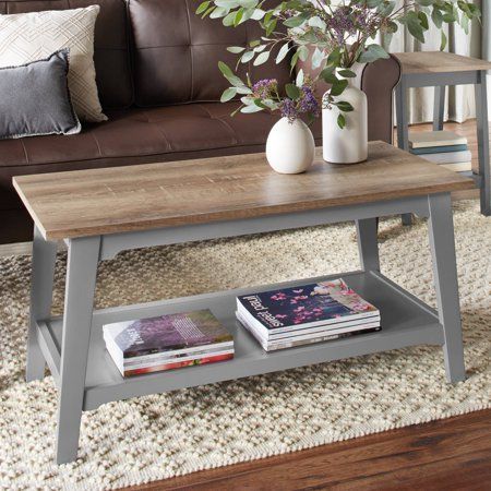 Better Homes & Gardens Bedford Coffee Table, Multiple With Regard To Modern Farmhouse Coffee Tables (View 2 of 15)