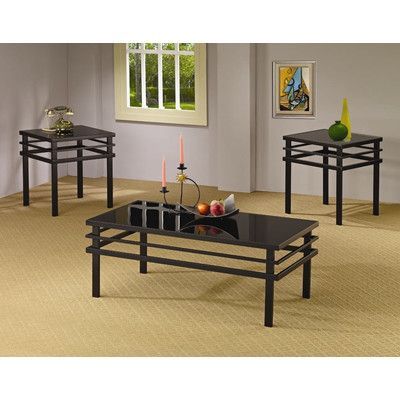 Bingham 3 Piece Coffee Table Set | Living Room Table Sets Regarding 3 Piece Coffee Tables (View 10 of 15)