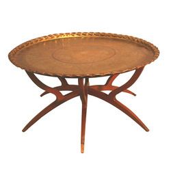 Brass Table At Best Price In India Pertaining To Hammered Antique Brass Modern Cocktail Tables (View 1 of 15)