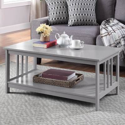 Brayden Studio Colindas Coffee Table & Reviews | Wayfair In Gray Driftwood Storage Coffee Tables (View 2 of 15)