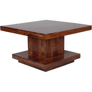 Buy Solid Wood Square Coffee Table Online @ ₹7299 From Pertaining To Square Coffee Tables (View 9 of 15)
