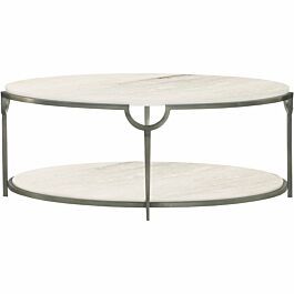Buy The Bernhardt Morello Metal Oval Cocktail Table Bn 469 For Metallic Silver Cocktail Tables (View 8 of 15)