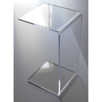 C Shape Clear Acrylic Side Tables – Buy Cheap Side Tables For Clear Acrylic Coffee Tables (View 12 of 15)