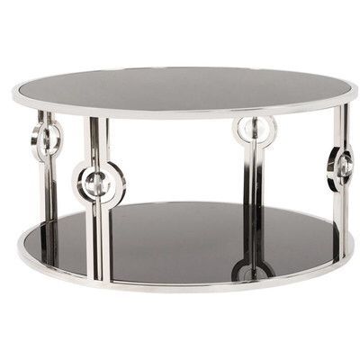 Chantrell Stainless Steel Coffee Table | Stainless Steel Regarding Stainless Steel Cocktail Tables (View 14 of 15)