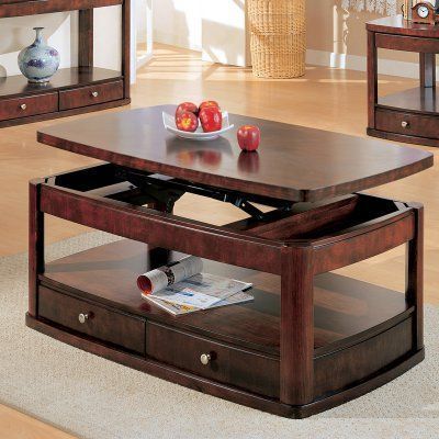 Coaster Furniture Coffee Table – Dark Cherry – 700248 # Inside Dark Coffee Bean Cocktail Tables (View 1 of 15)