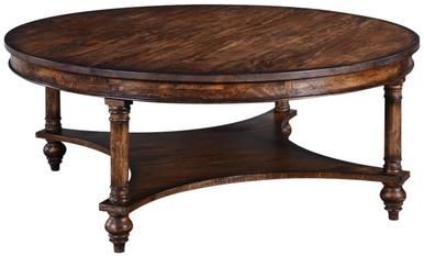 Coffee Table Glenbrook Round Rustic Pecan New Bg 428 With Warm Pecan Coffee Tables (View 14 of 15)
