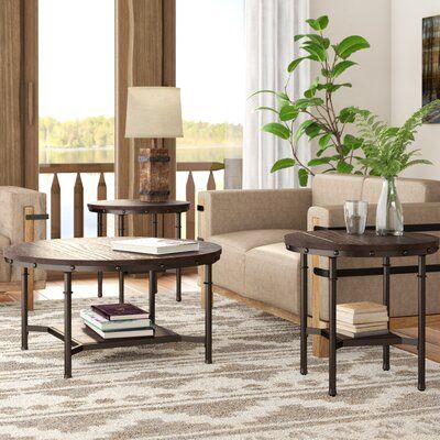 Coffee Table Sets You'Ll Love In 2019 | Wayfair Inside 2 Piece Round Coffee Tables Set (View 14 of 15)