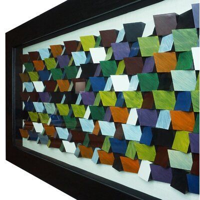 Corrigan Studio® Edges 3D Geometric Shadow Box Wall Décor Pertaining To Geometric Wood Wall Art (View 9 of 15)