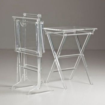 Customized Plexiglass Folding Tea Table Acrylic Coffee In Clear Acrylic Coffee Tables (View 1 of 15)
