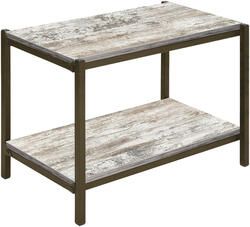 Dakota™ 2 Shelf Bronze Frame End Table At Menards® For 2 Shelf Coffee Tables (View 3 of 15)