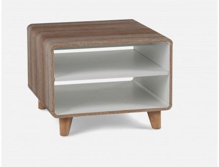 Davi End Table – Structube $79 | Driftwood Furniture With Regard To Gray Driftwood Storage Coffee Tables (View 15 of 15)