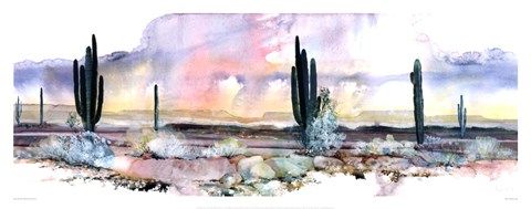 Desert Harmony Fine Art Printadin Shade At Pertaining To Desert Inn Framed Art Prints (View 13 of 15)
