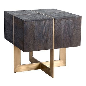Desmond Square End Table | Lodgecraft For Square Modern Accent Tables (View 7 of 15)